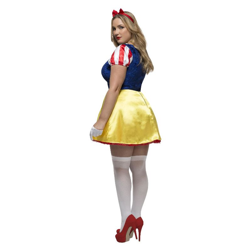 Fever Curves Fairytale Costume Blue Adult_3