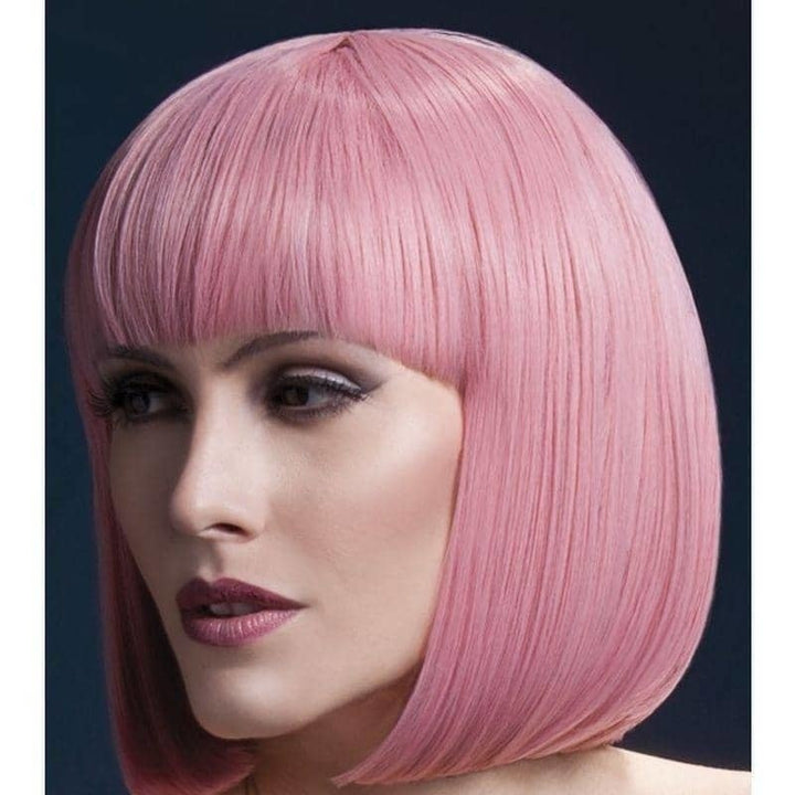 Fever Elise Wig Adult Pastel Pink Fever Elise Wig Adult Pastel Pink