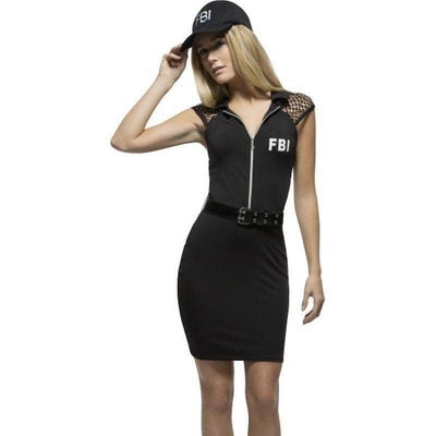 Fever FBI Costume Adult Black_1