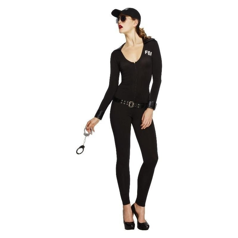 Fever FBI Flirt Costume Adult Black_3