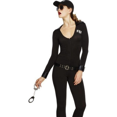 Fever FBI Flirt Costume Adult Black_1