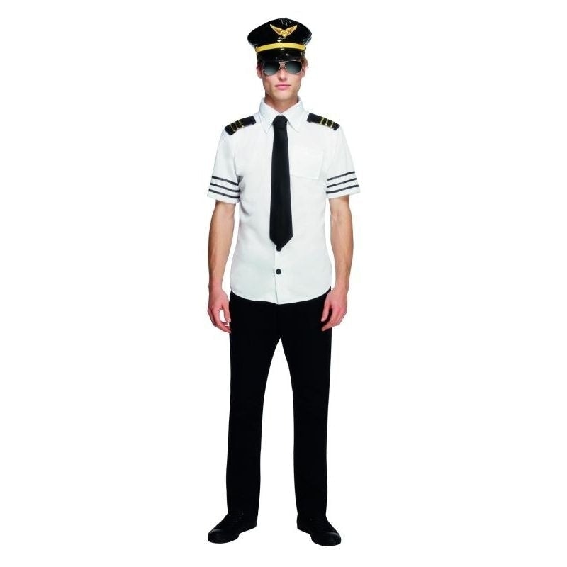 Fever Mile High Costume Adult White Black_3