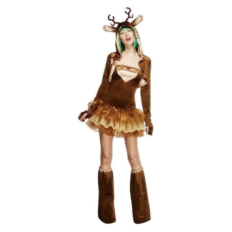 Fever Reindeer Costume Tutu Dress Adult_4