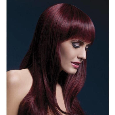 Fever Sienna Wig Adult Black Cherry_1