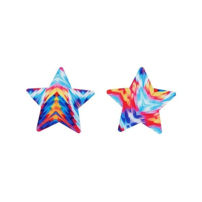 Fever Tie Dye Star Nipple Pasties_1