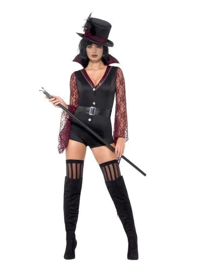 Fever Vampire Costume Adult Black_1