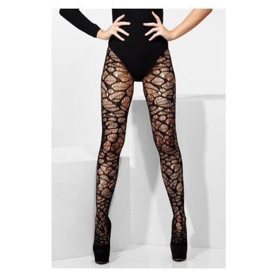 Fever Web Crochet Tights_1