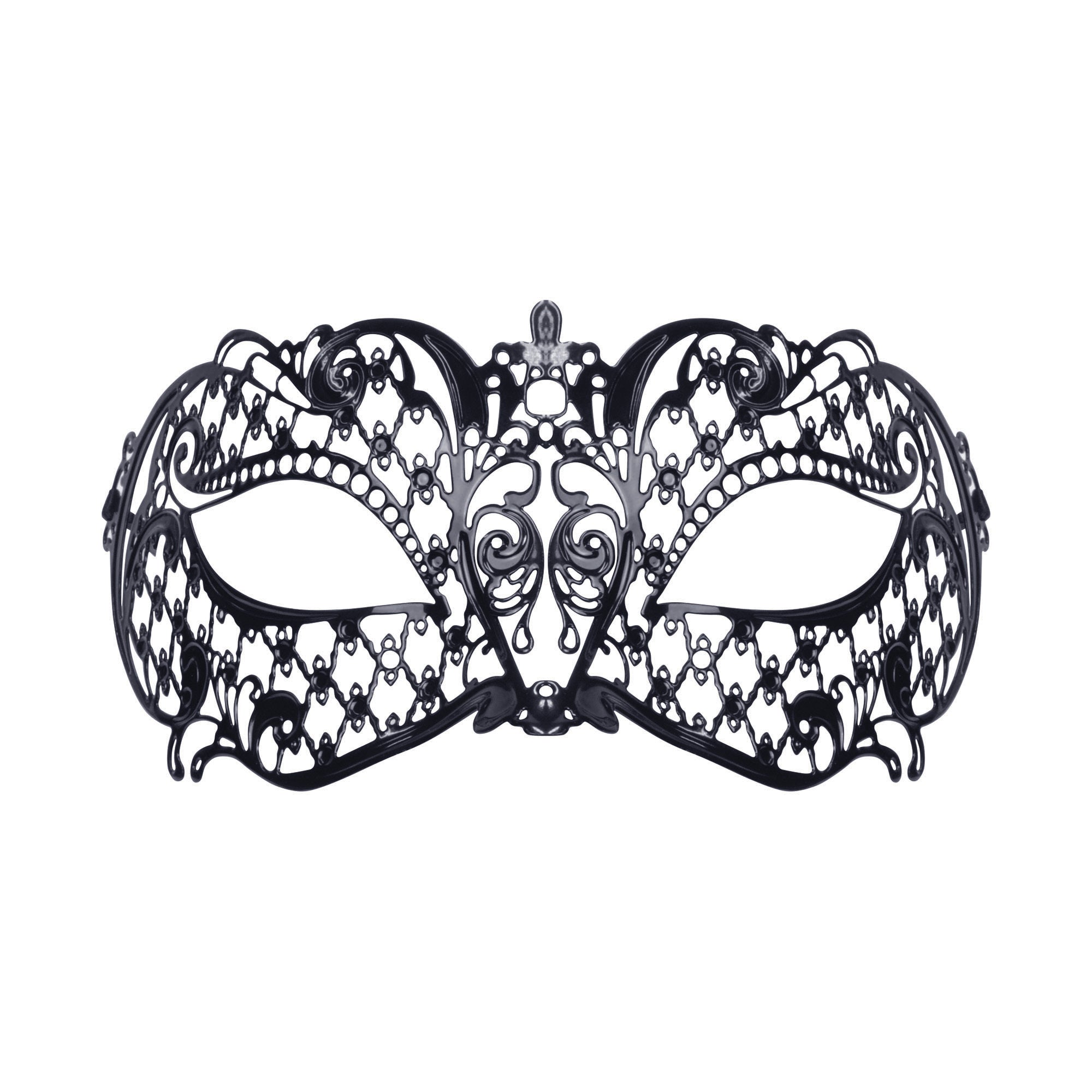 Filigree Patterned Mask Metal – Mad Distribution Costumes Australia