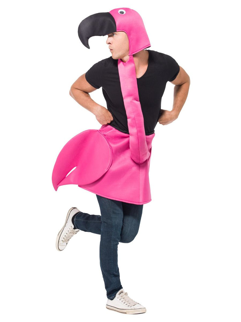 Flamingo Costume Adult Pink_4