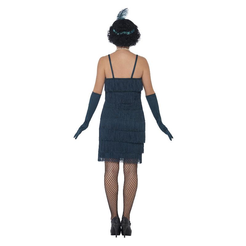 Flapper Costume Short Teal Green Dress_2