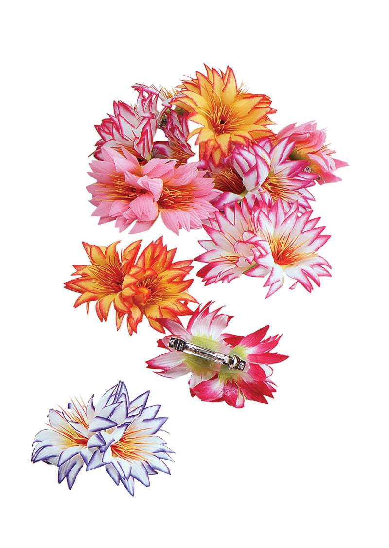 Flower Hair Clip Beach Costume Accessory_1