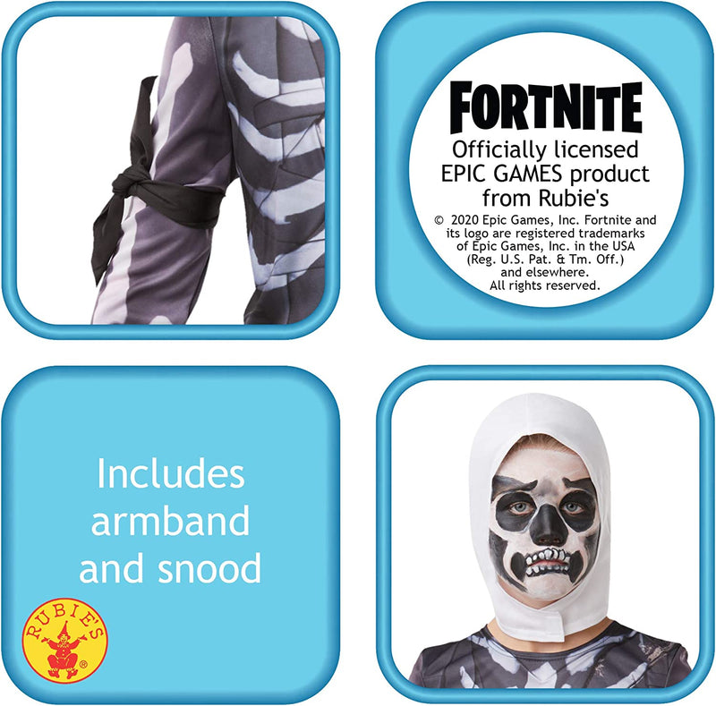 Fortnite Skull Trooper Costume Top_4