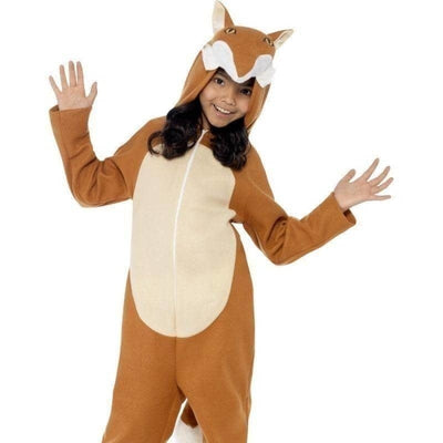 Fox Costume Kids Orange Jumpsuit_1