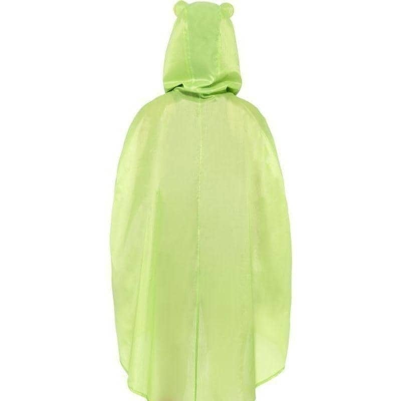 Frog Party Poncho Adult Green_3