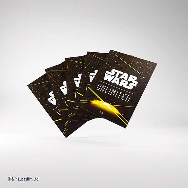 Gamegenic Star Wars: Unlimited Art Sleeves - Space Yellow