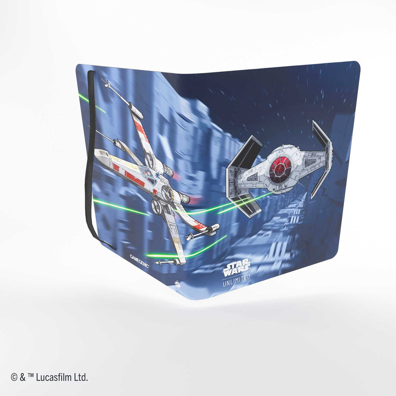 Gamegenic Star Wars: Unlimited 18-Pocket Album - X-wing/Tie Fighter