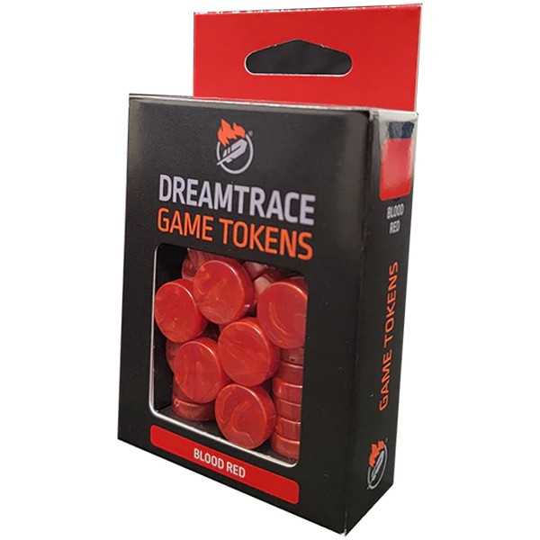 DreamTrace Gaming Tokens: Blood Red