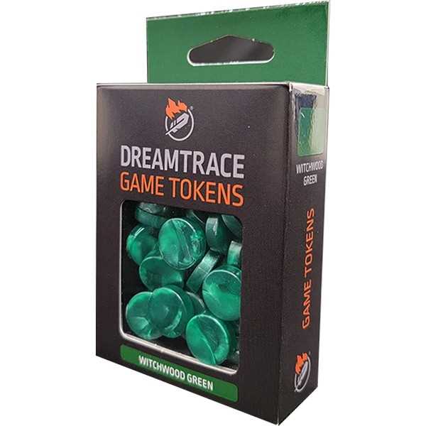 DreamTrace Gaming Tokens: Witchwood Green