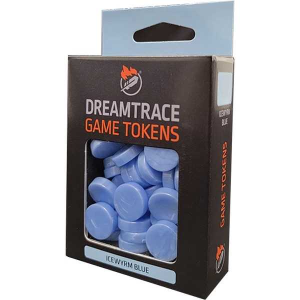 DreamTrace Gaming Tokens: Icewyrm Blue