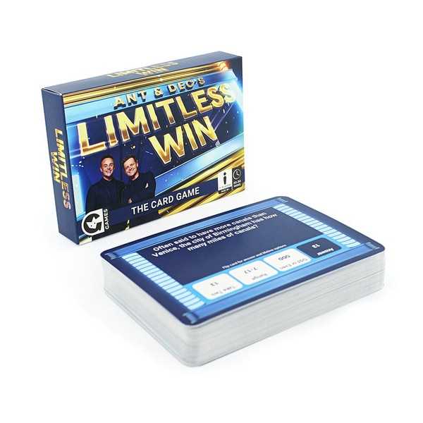 Ant and Dec’s Limitless Win Card Game