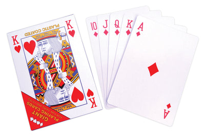 Playing Cards Jumbo 5" X7" General Jokes Unisex 5" X 7"_1 GJ149