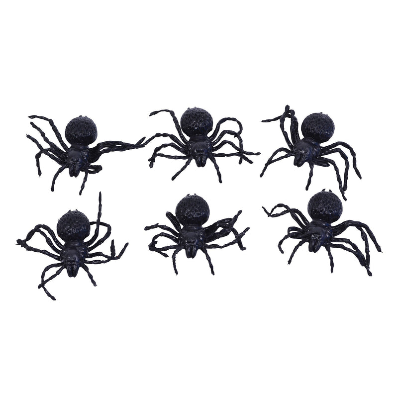 Spiders Small 6pcs General Jokes Unisex_2 