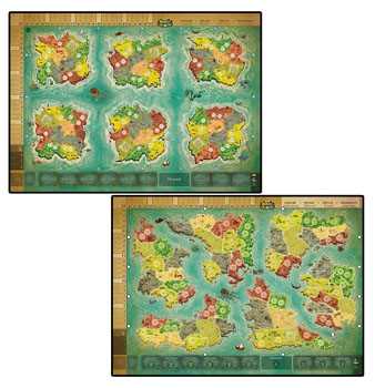 Heroes of Land, Air & Sea Two Worlds Game Mat
