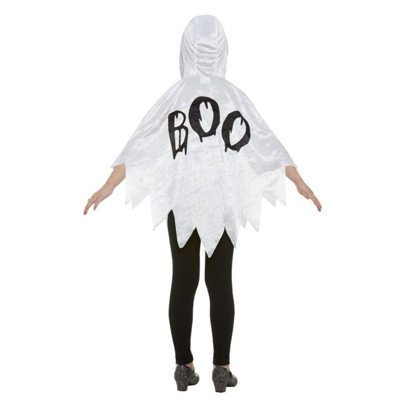 Ghost Hooded Cape Child White_2