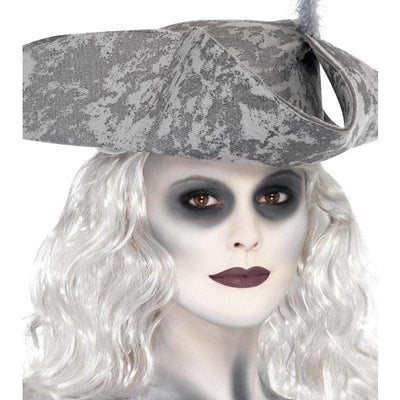 Ghost Ship Make Up Kit Adult Black White_1