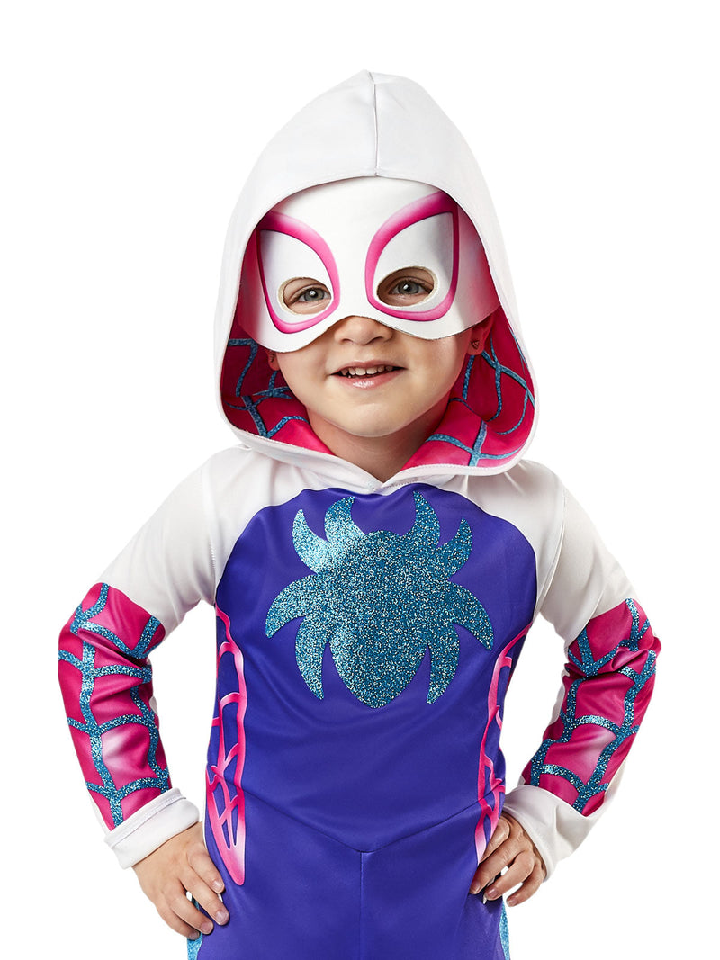 Ghost Spider Costume for Toddlers Spider Gwen Spidey Amazing Friends_2