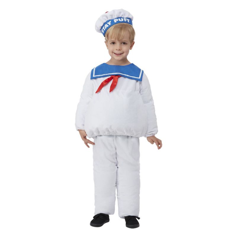 Ghostbusters Stay Puft Costume Child Blue Red White_1