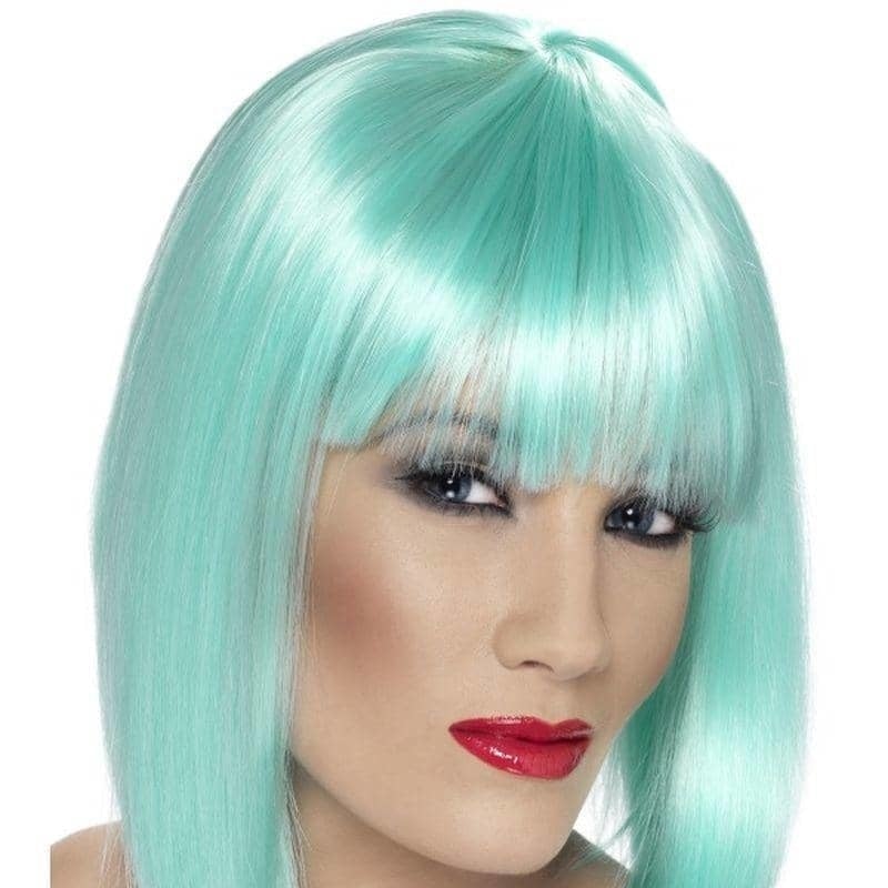 Glam Wig Adult Aqua_1