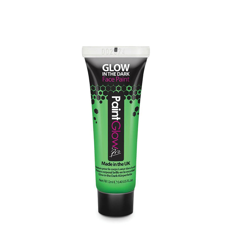 Glow In The Dark Body Paint Green 10ml Make Up Unisex_1