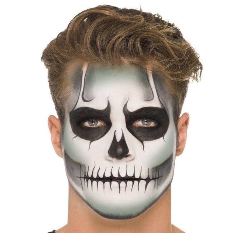 Glow In The Dark Skeleton Kit Adult Black White_1