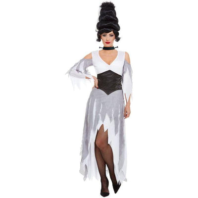 Gothic Bride Costume Adult White_1