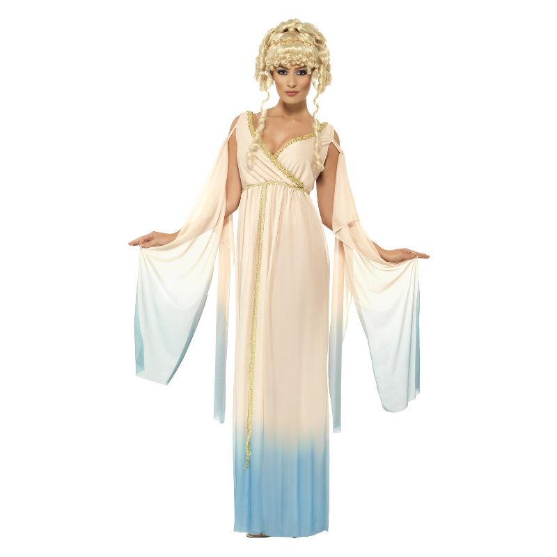 Greek Princess Costume Cream Adult White_1