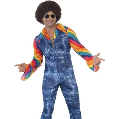 Groovier Dancer Costume Adult Blue_1