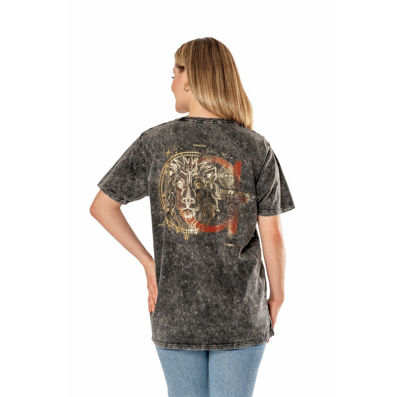 Gryffindor Acid Wash Harry Potter Unisex T-Shirt Adult_2