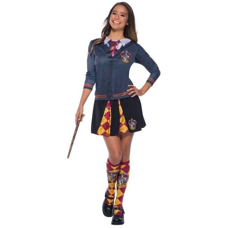 Size Chart Gryffindor Harry Potter Adult Costume Skirt