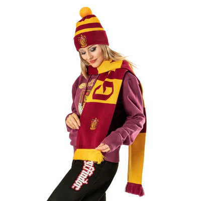 Gryffindor Long Length Embroidered Harry Potter Scarf Adult_1