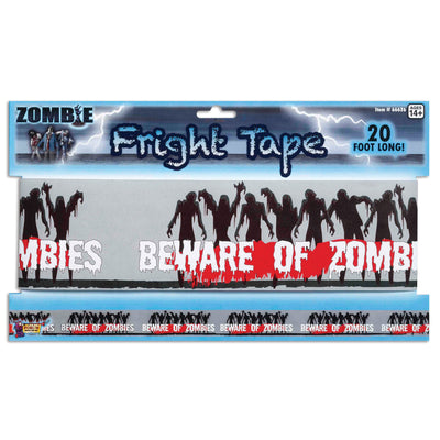 Zombie Fright Tape Halloween Items Unisex_1 HI267