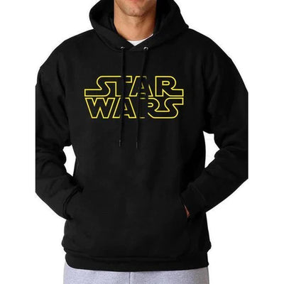 Star Wars Logo Hoodie Hooded Sweatshirt Adult_1