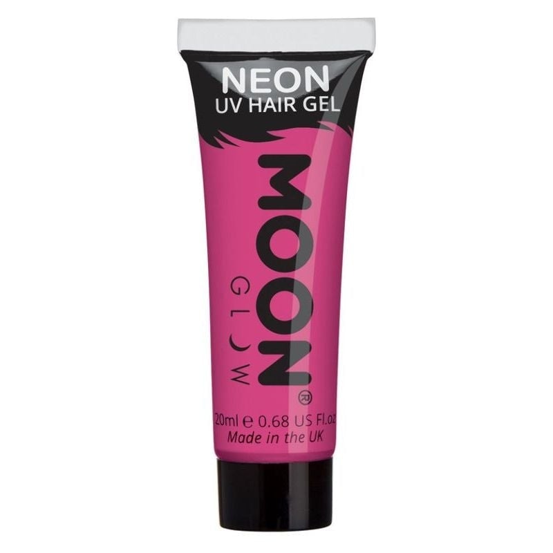 Hair Gel Moon Glow Intense Neon UV Adult Single, 20ml Costume Make Up_3