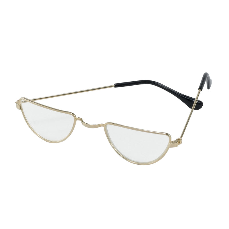 Half Moon Glasses Joke Costume Accessory_1