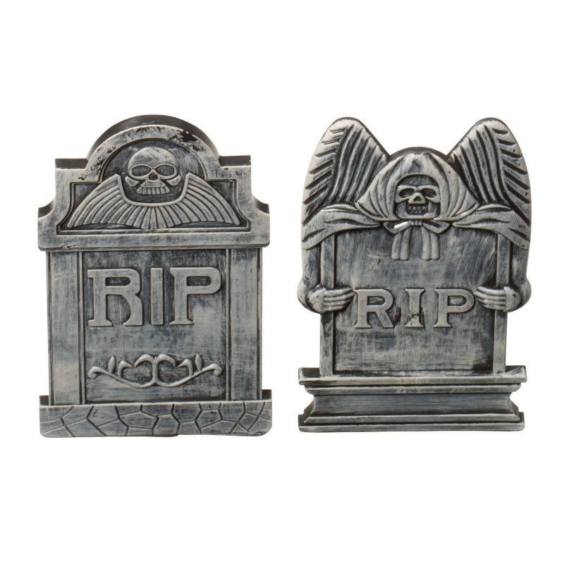 Halloween Tombstones Small 2 Asstd Items Unisex_1