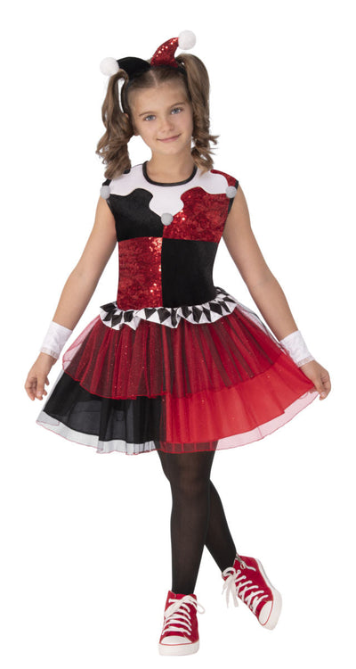 Harley Quinn Girls Deluxe Tutu DC Comics Costume_1