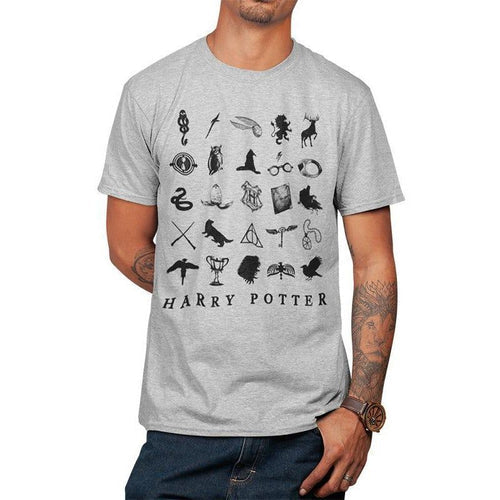Harry Potter Icons Unisex T-Shirt Adult Harry Potter Icons Unisex T-Shirt Adult
