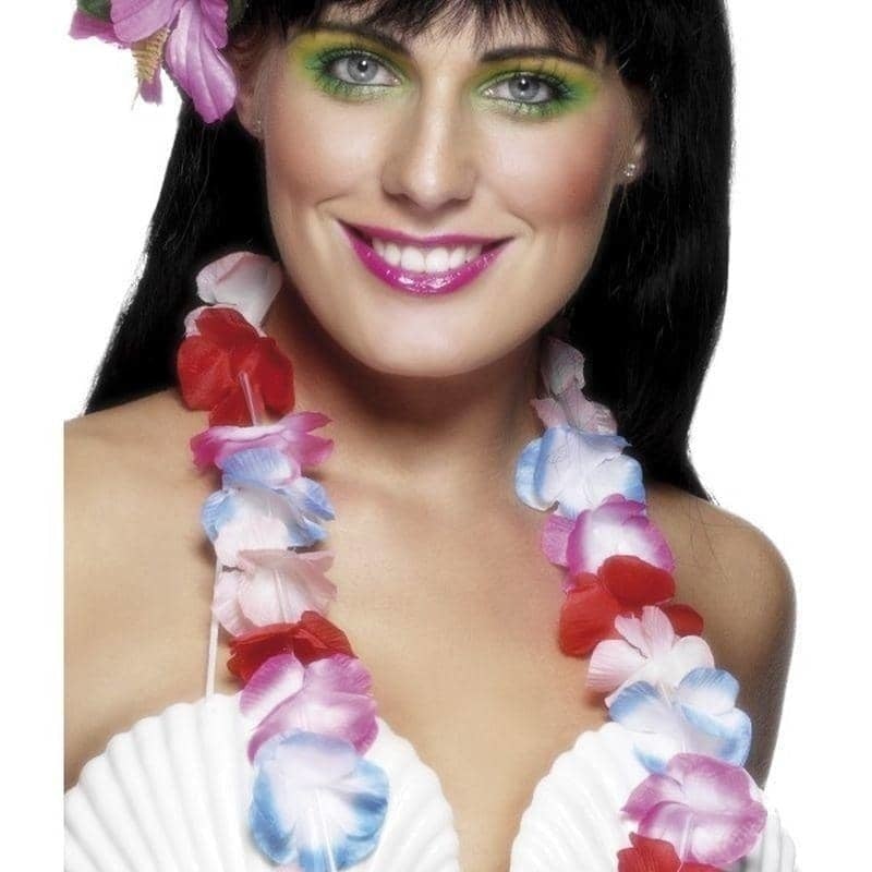 Hawaiian Garland Adult Multi_1