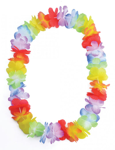 Hawaiian Leis Silk Flowers Costume Accessory_1