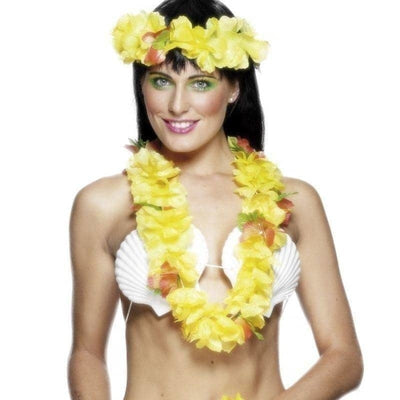 Hawaiian Set Adult Yellow_1